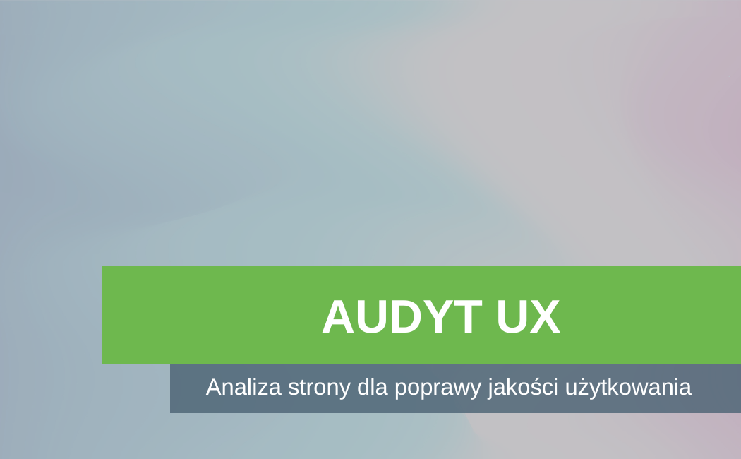 Audyt UX